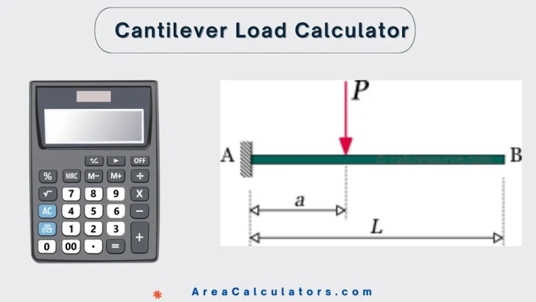 cantilever load calculator