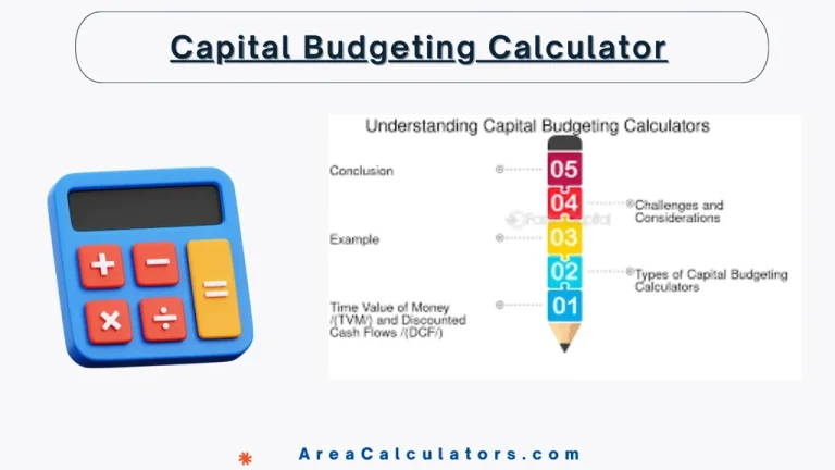 capital budgeting calculator