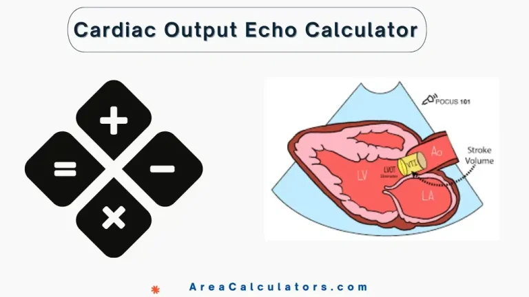 cardiac output echo calculator