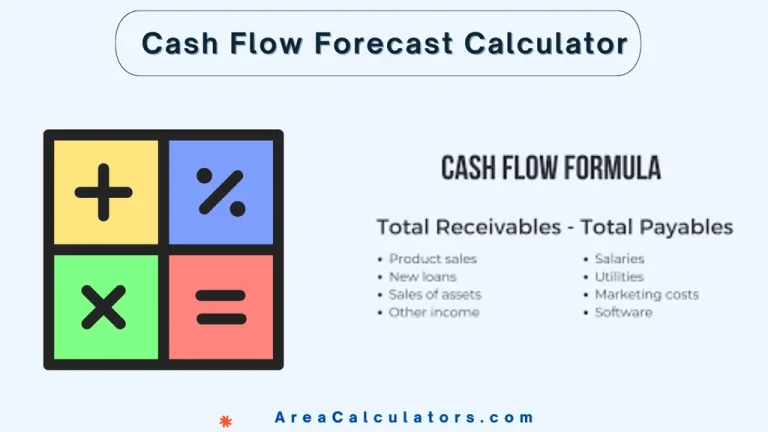 cash flow forecast calculator