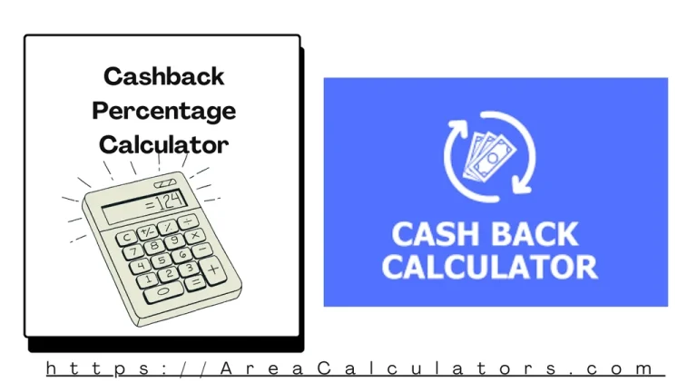 cashback percentage calculator