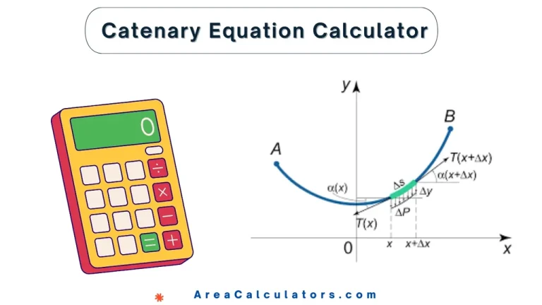 catenary equation calculator