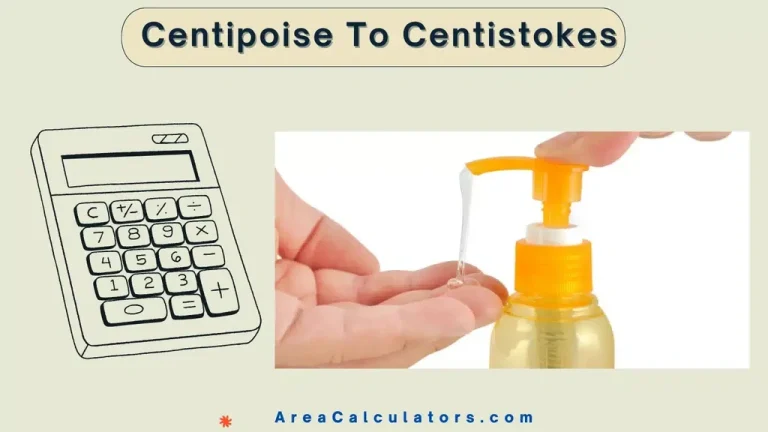 centipoise to centistokes calculator