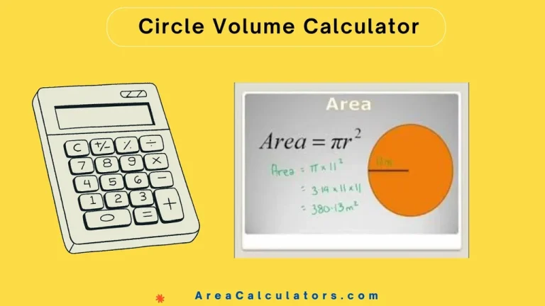 circle volume calculator