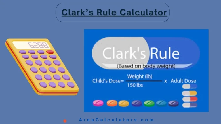 clarks rule calculator