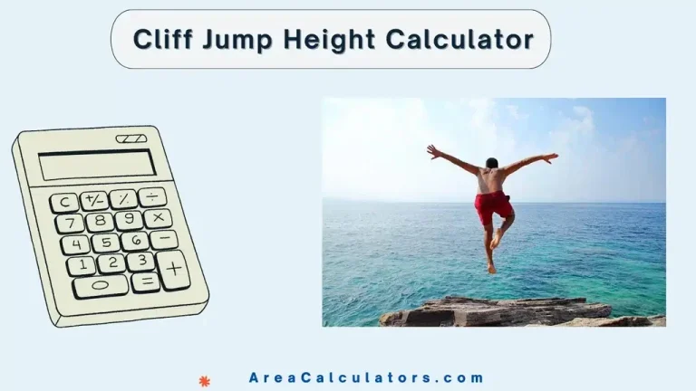 cliff jump height calculator