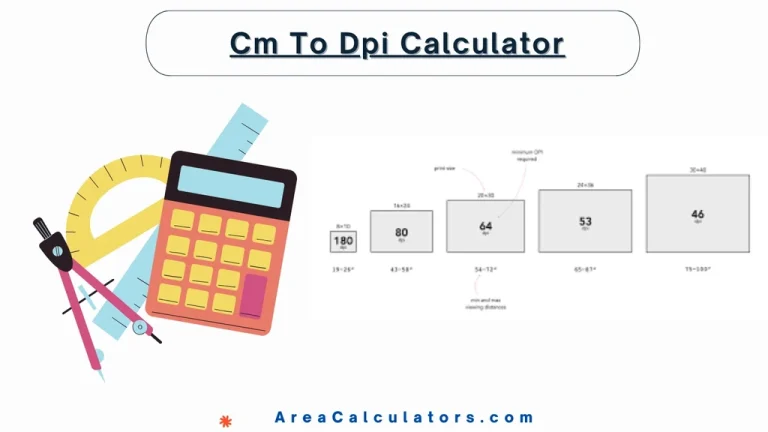 cm to dpi calculator