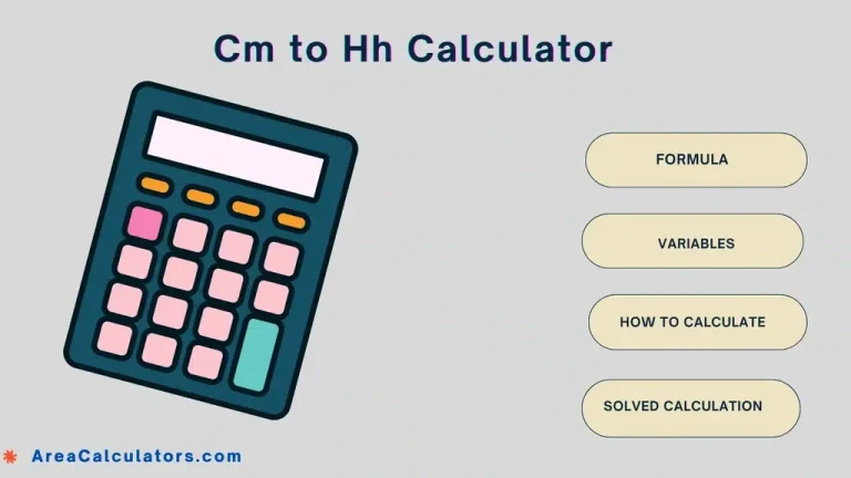 cm to hh calculator
