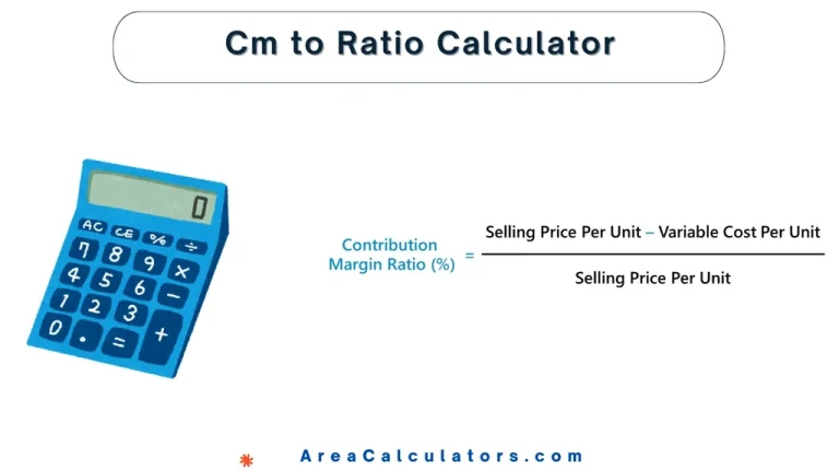 cm to ratio calculator