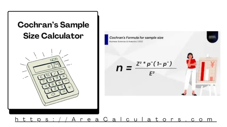 cochrans sample size calculator