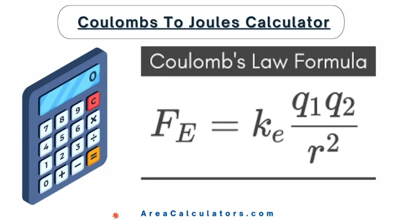 coulombs to joules calculator