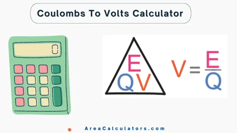 coulombs to volts calculator