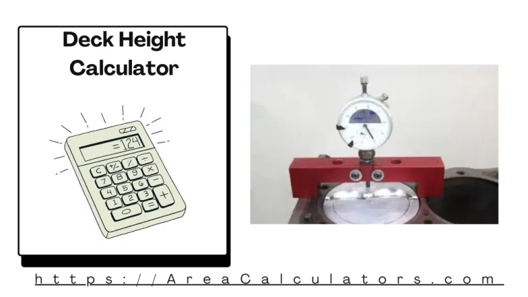 deck height calculator