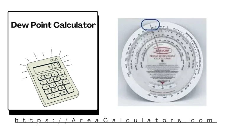 dew point calculator