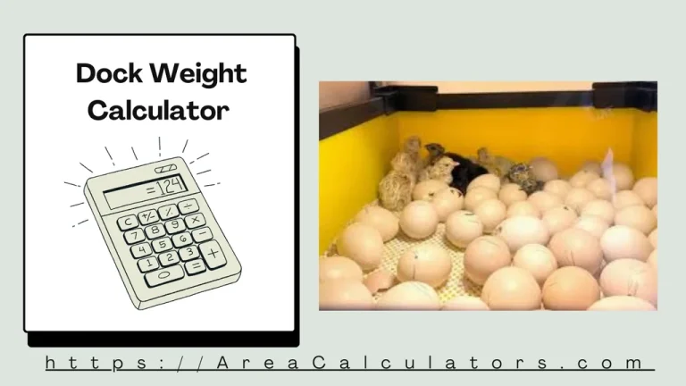 dock weight calculator