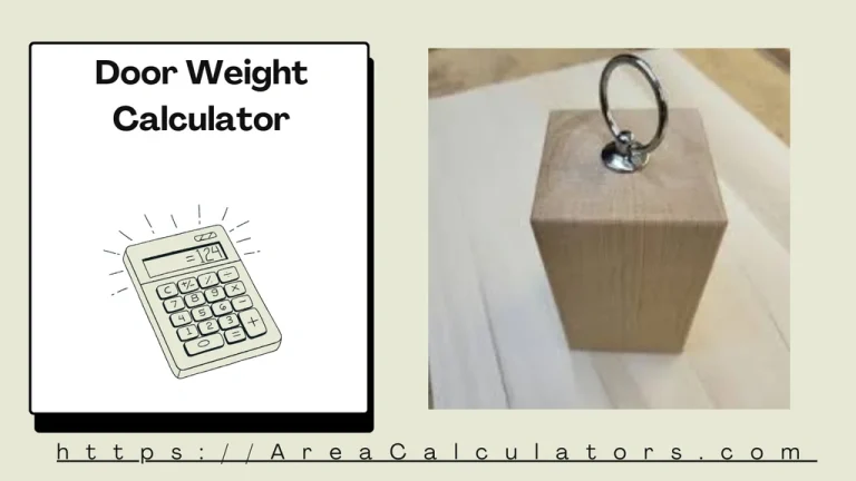 door weight calculator