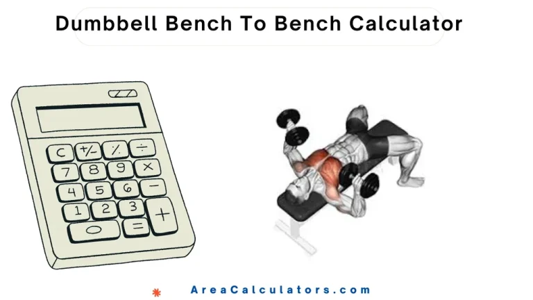 dumbbell bench to bench calculator