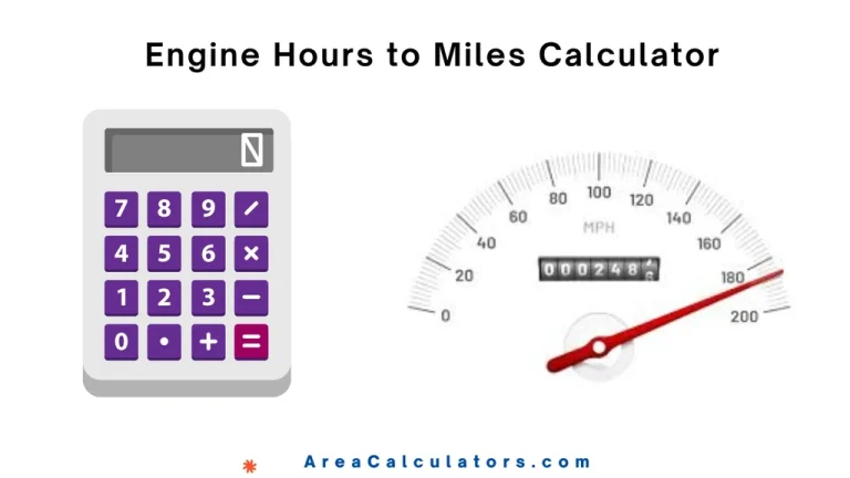 engine hours to miles calculator