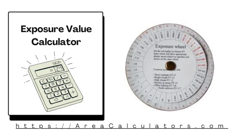 exposure value calculator