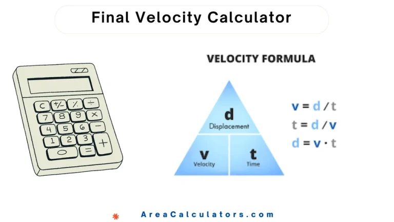 final velocity calculator