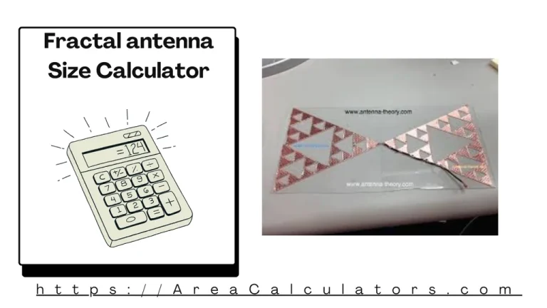 fractal antenna size calculator