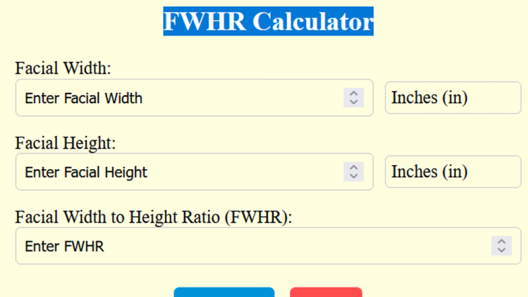fwhr calculator