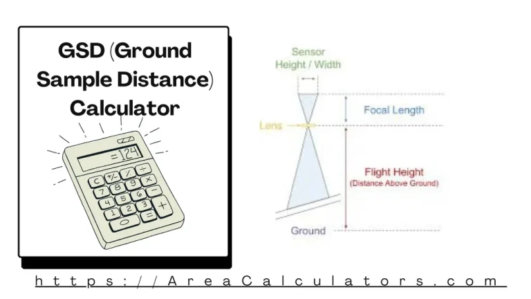 gsd ground sample distance calculator