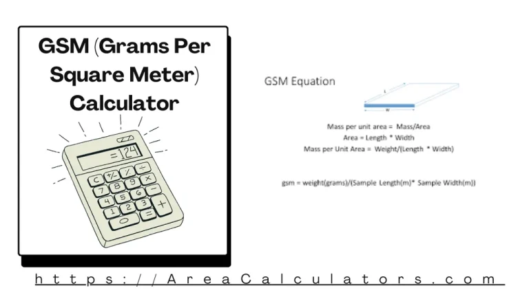 gsm grams per square meter calculator