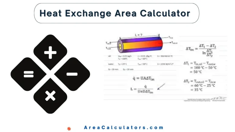 heat exchange area calculator