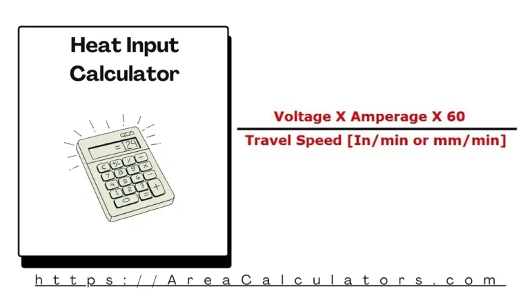 heat input calculator