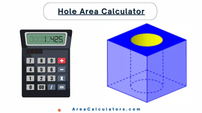 hole area calculator