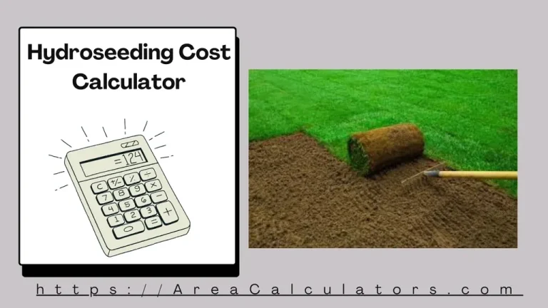 hydroseeding cost calculator