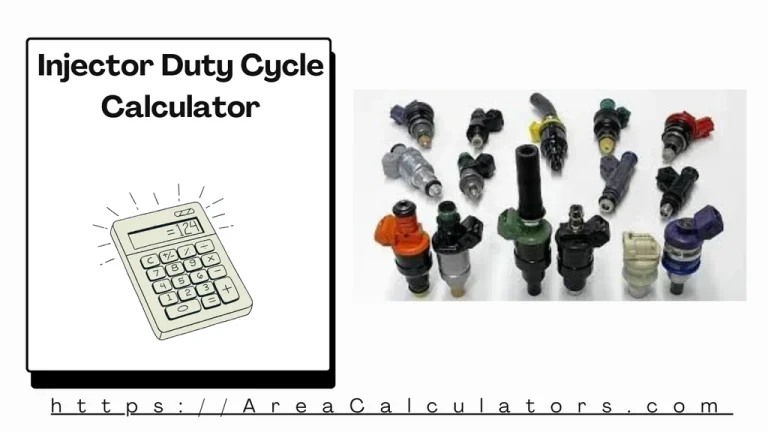 injector duty cycle calculator