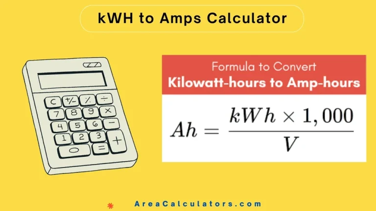 kwh to amps calculator