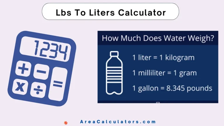 lbs to liters calculator