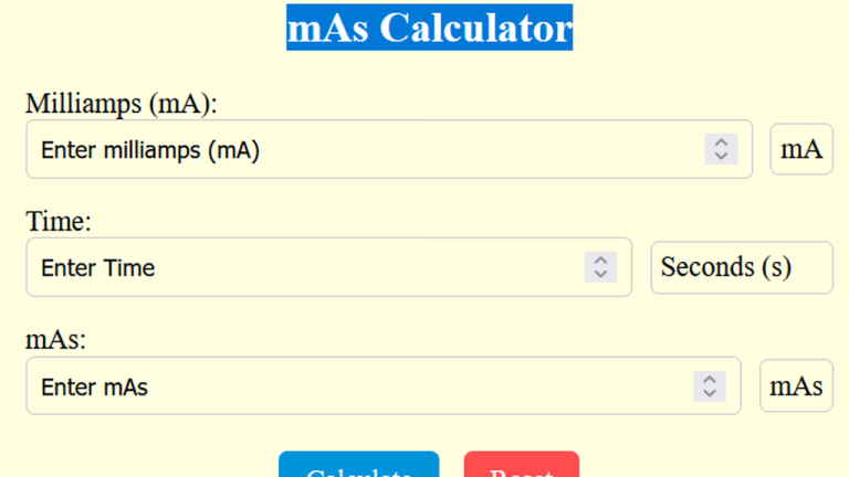 mas calculator