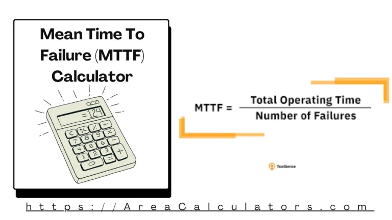 mean time to failure mttf calculator
