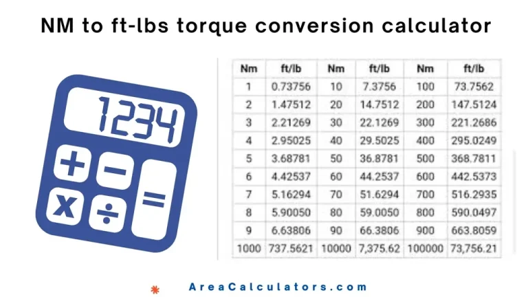 nm to ft lbs torque conversion calculator