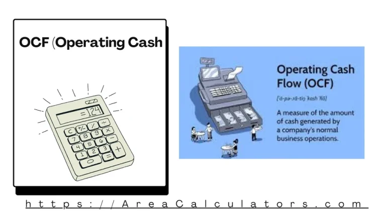 ocf operating cash flow calculator