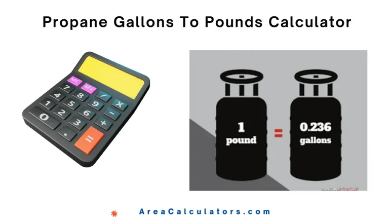 propane gallons to pounds calculator