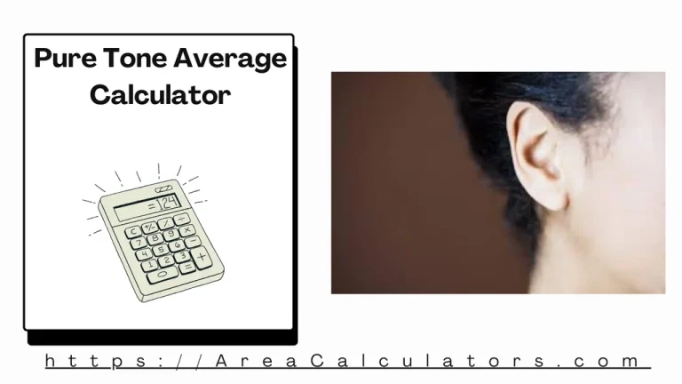pure tone average calculator