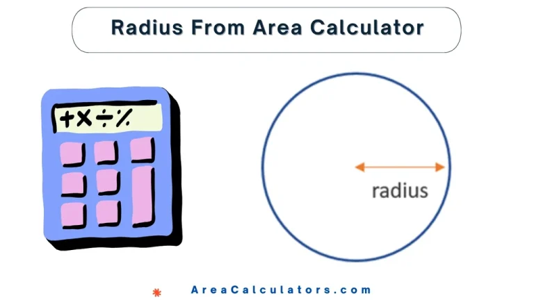 radius from area calculator
