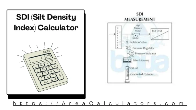 sdi silt density index calculator