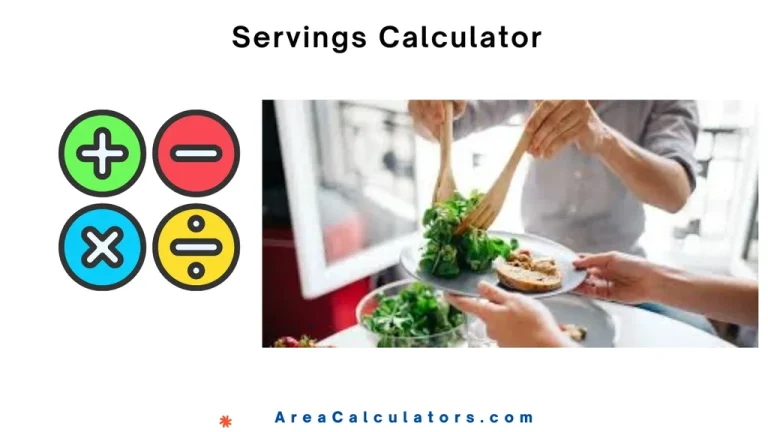 servings calculator