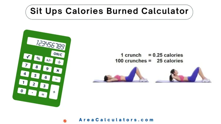 sit ups calories burned calculator
