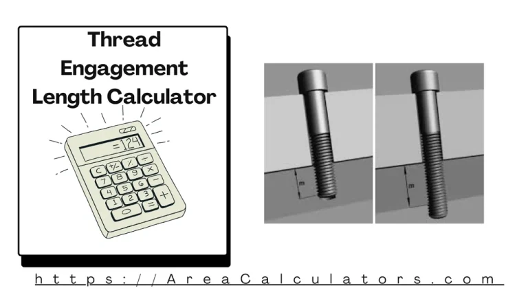 thread engagement length calculator