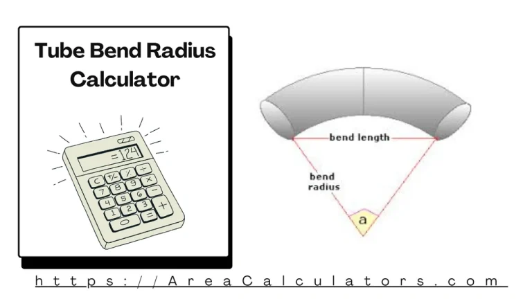 tube bend radius calculator