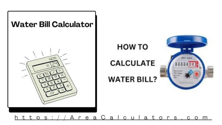 water bill calculator