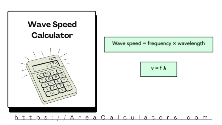 wave speed calculator