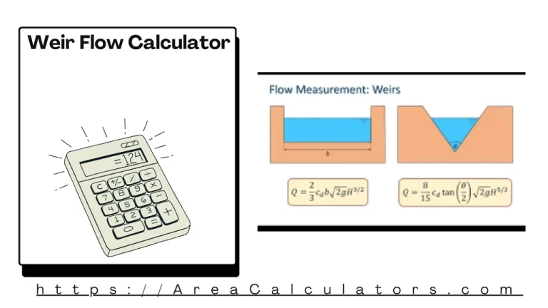 weir flow calculator